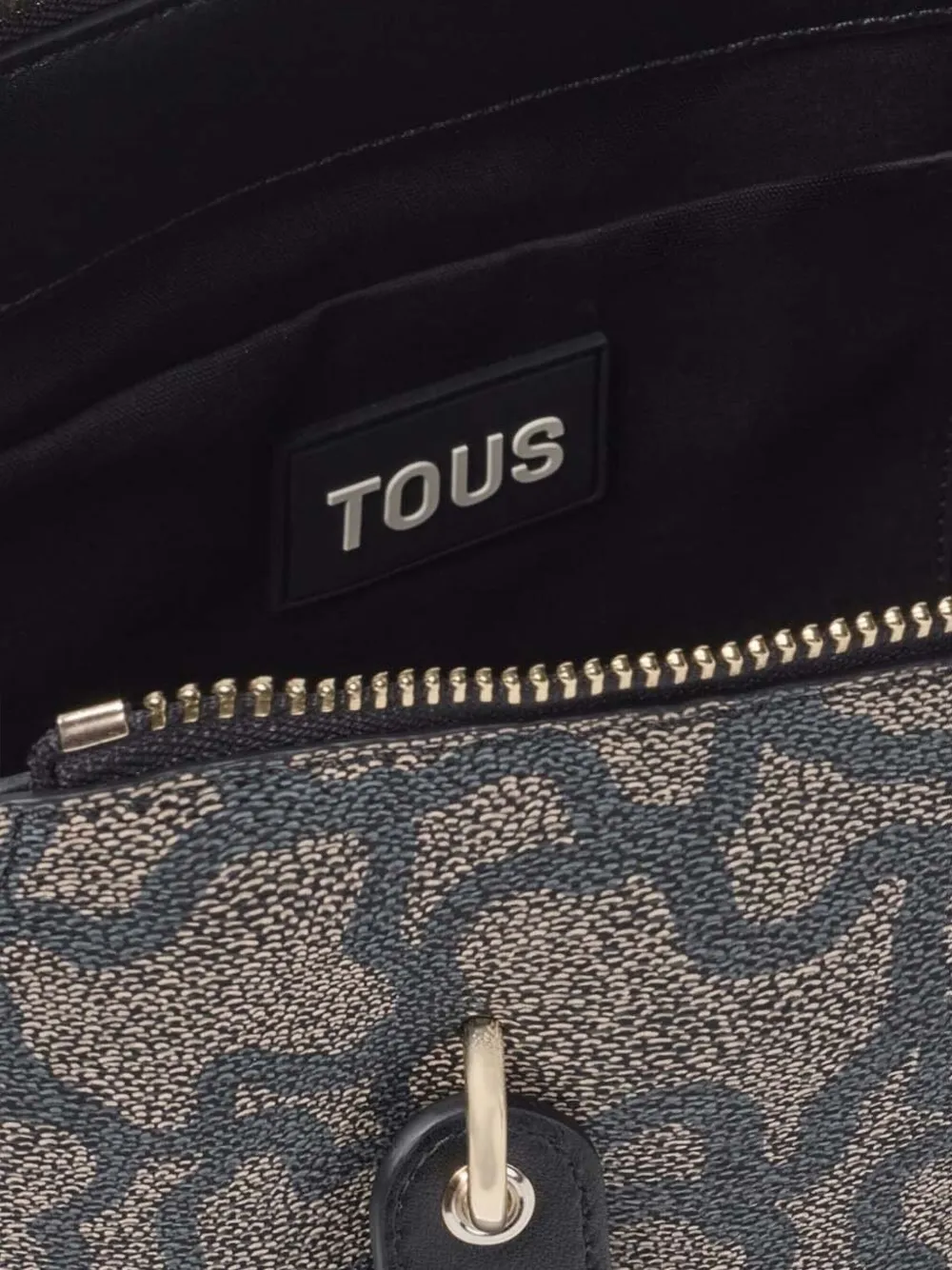 Tous Logo-print Top-handle Tote Bag In Black