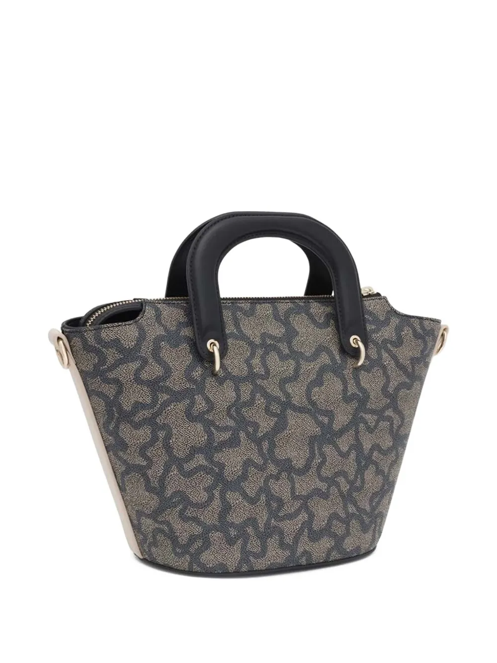 TOUS Shopper met logoprint - Zwart