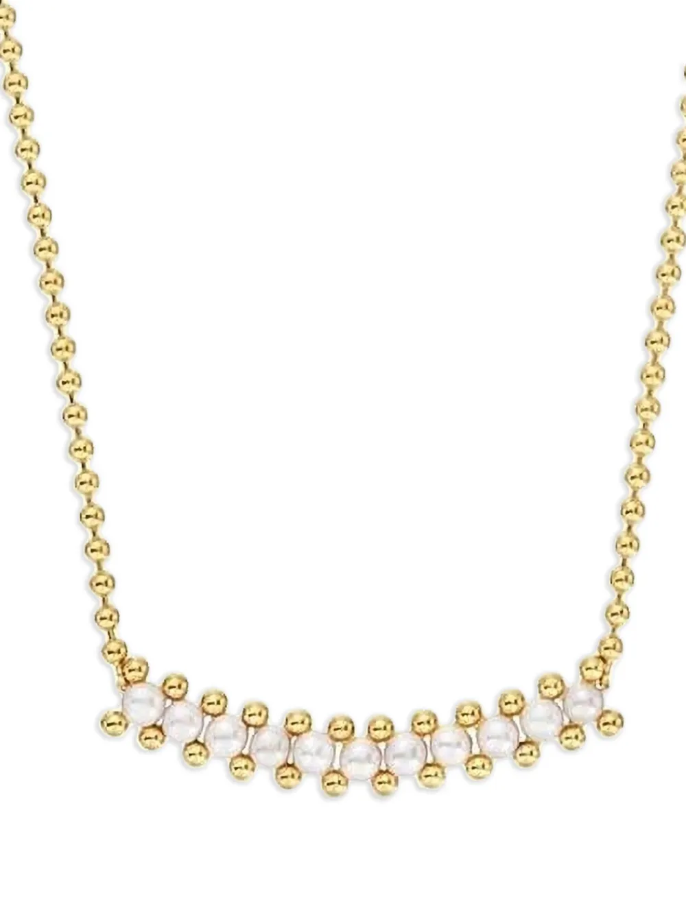 TOUS beaded pearl necklace - Goud