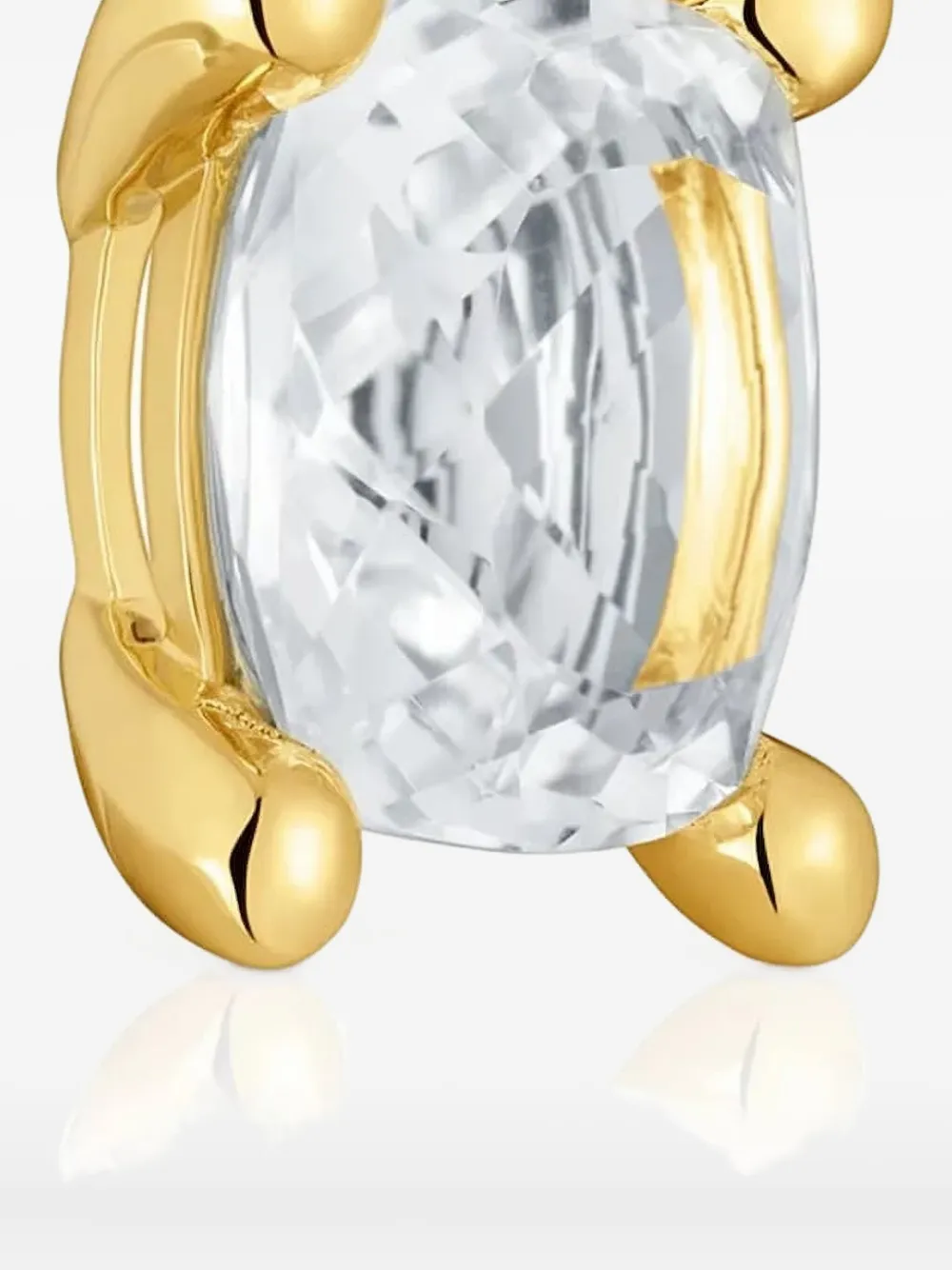 Tous Small Crystal Pendant In Gold