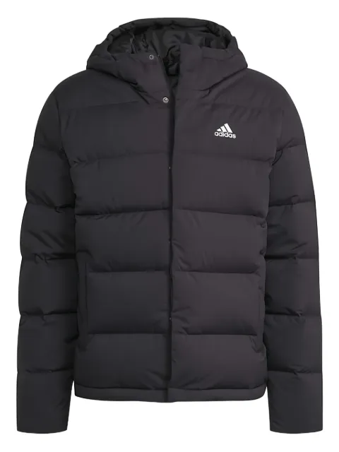 adidas hooded plain weave jacket