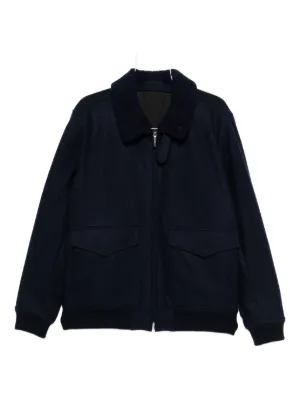Massimo Osti Studio ジップアップ ジャケット | ブルー | FARFETCH JP