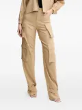 SIMONA CORSELLINI button-fastening cargo pants - Neutrals