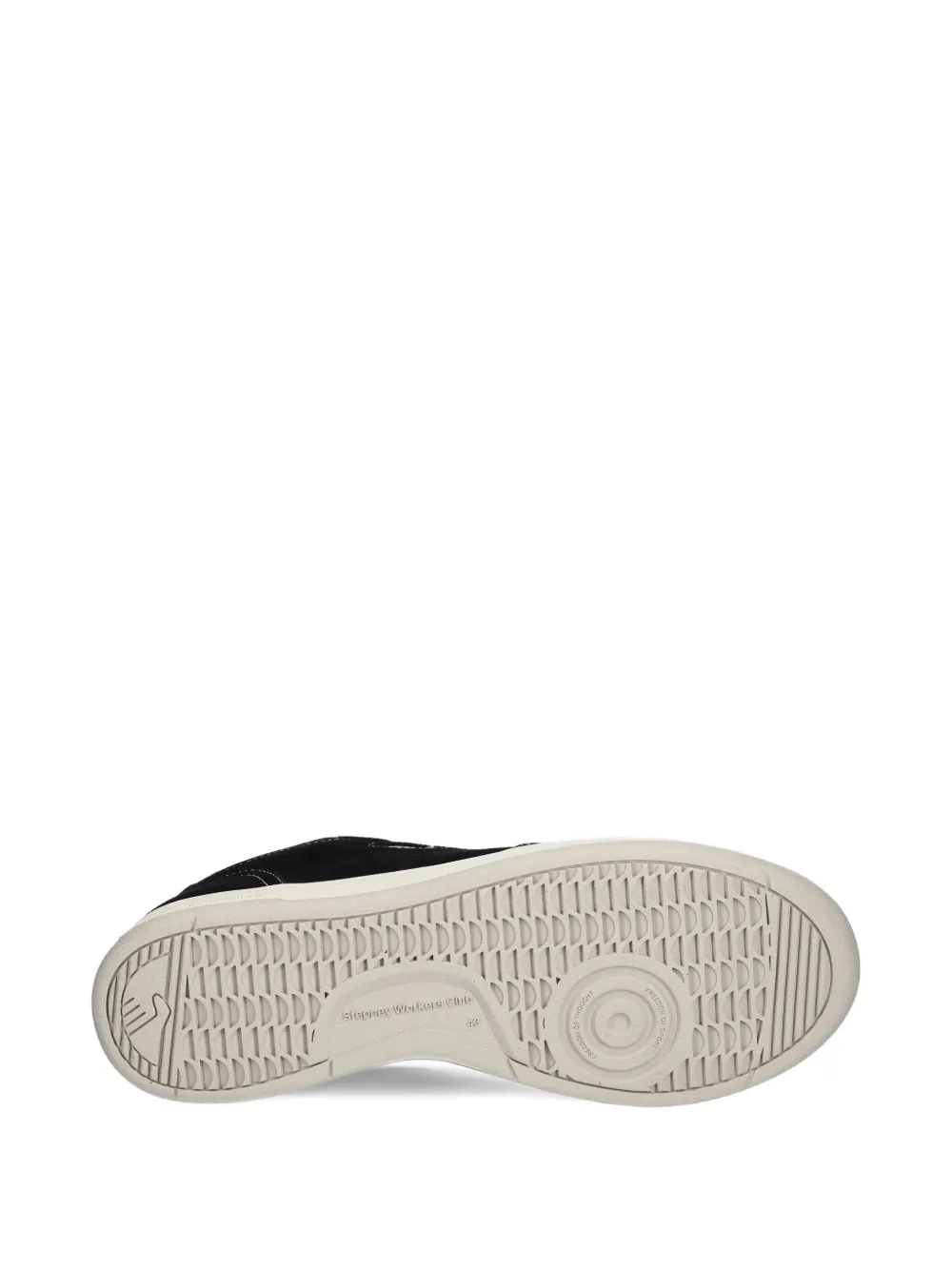 Stepney Workers Club Suede Lace-up Sneakers In Black