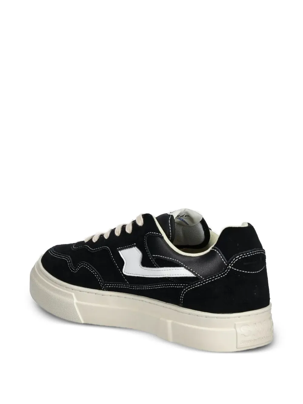 Stepney Workers Club suede leather sneakers | Low-Tops | Image 2