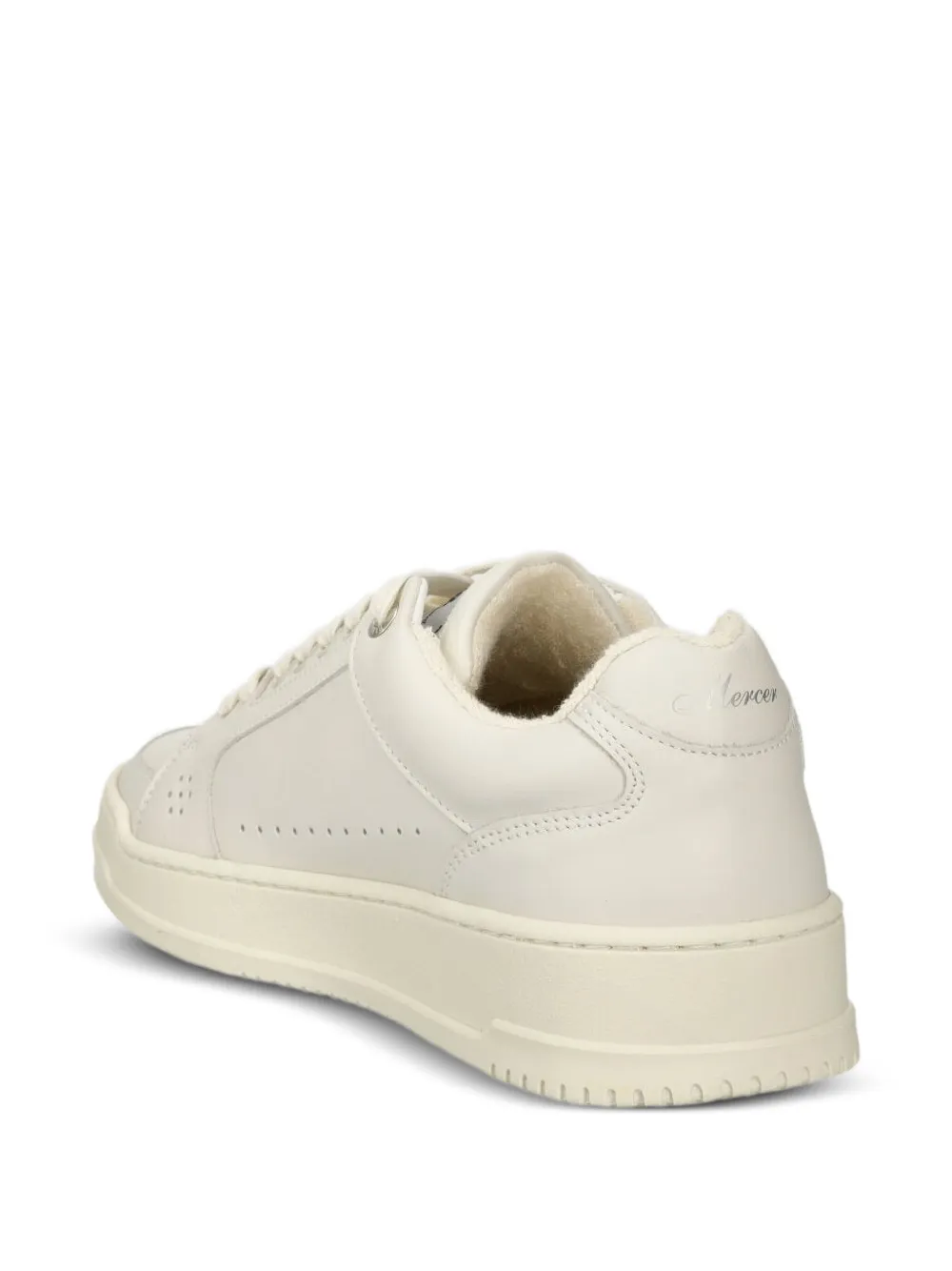 The Mercer Brand padded leather sneakers White
