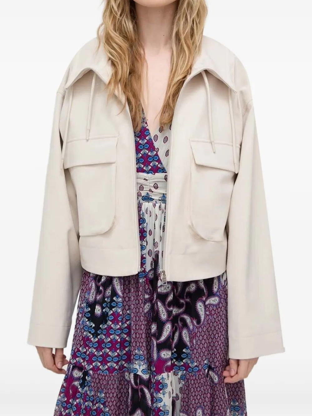 Tiger of Sweden patch-pocket jacket | White | Image 1