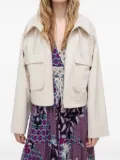 Tiger of Sweden patch-pocket jacket - White