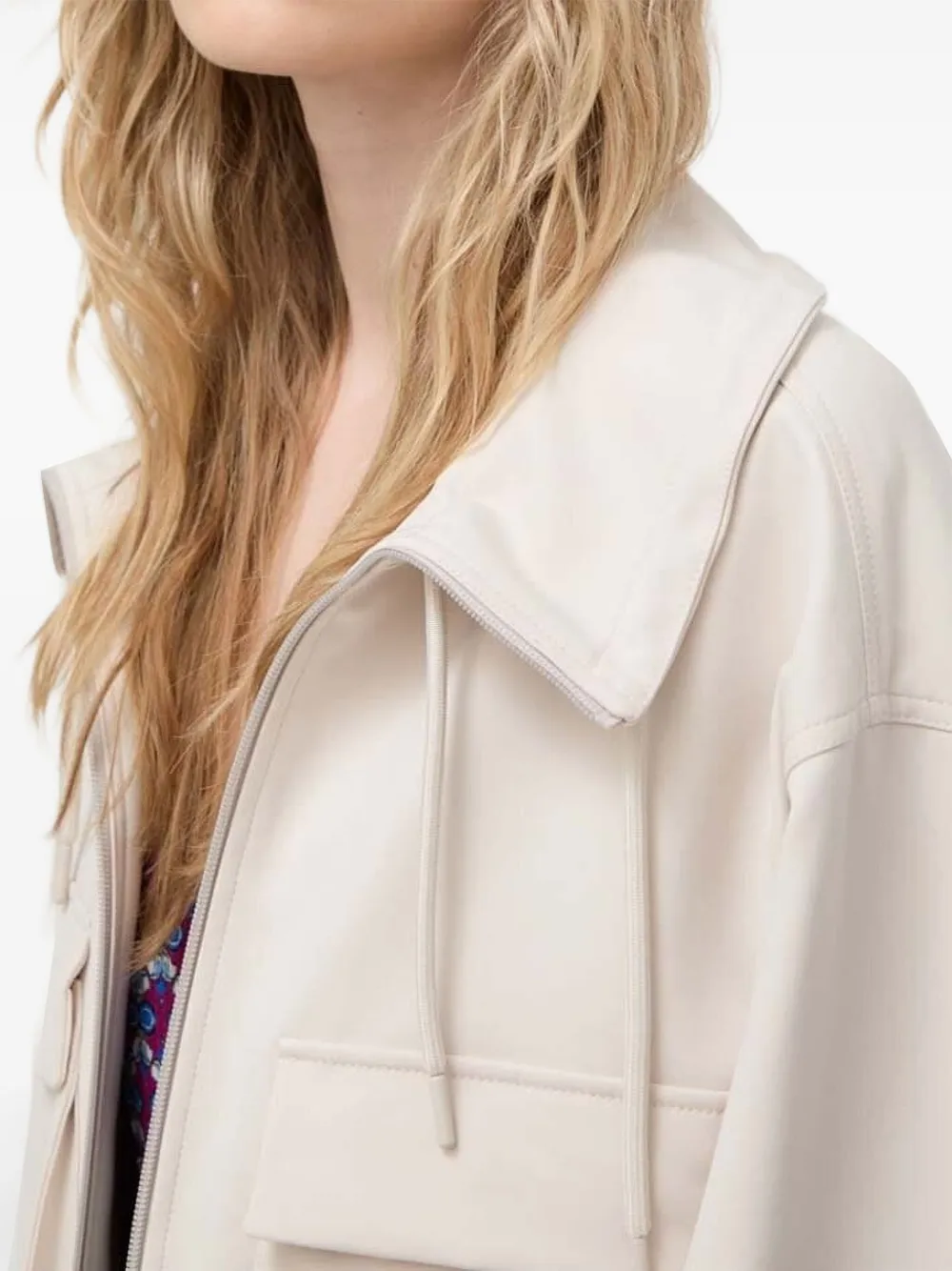 Tiger Of Sweden Patch-pocket Jacket In Neutral