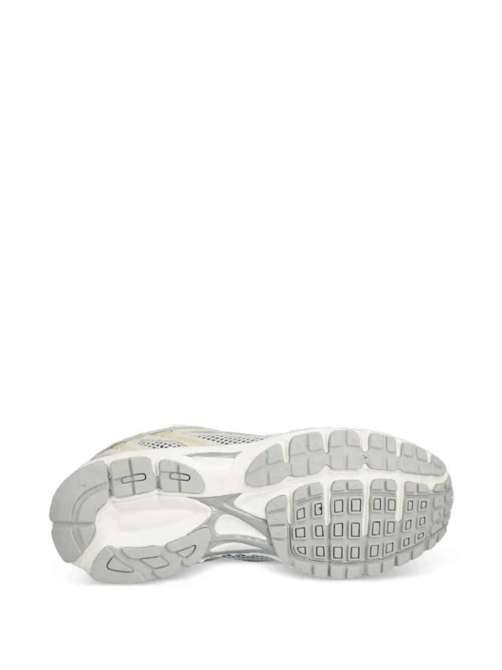 The Mercer Brand The Re-run Panelled Sneakers In Gray