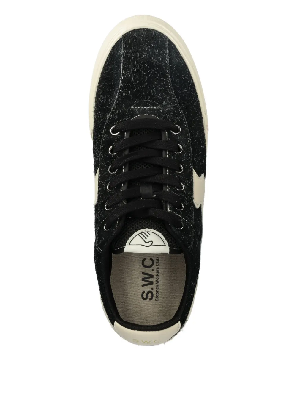 Stepney Workers Club Low-top Sneakers In Black