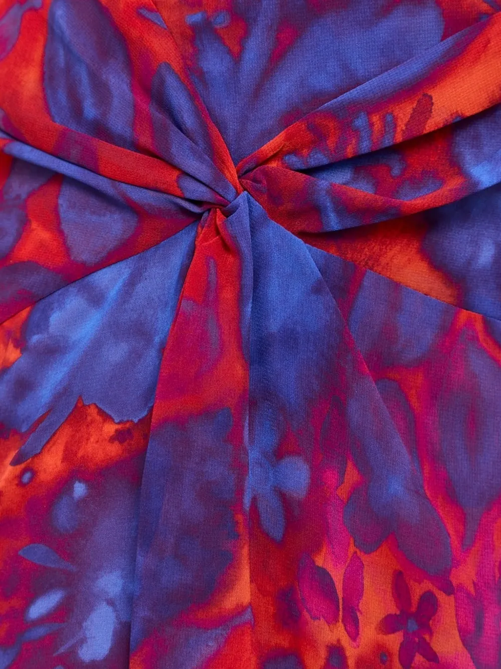Tiger Of Sweden Floral-print Twisted Skirt In Multi