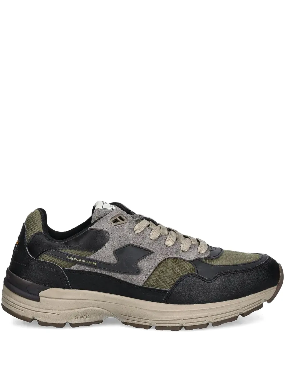 Stepney Workers Club mesh-panelled running shoes | verde | Image 1