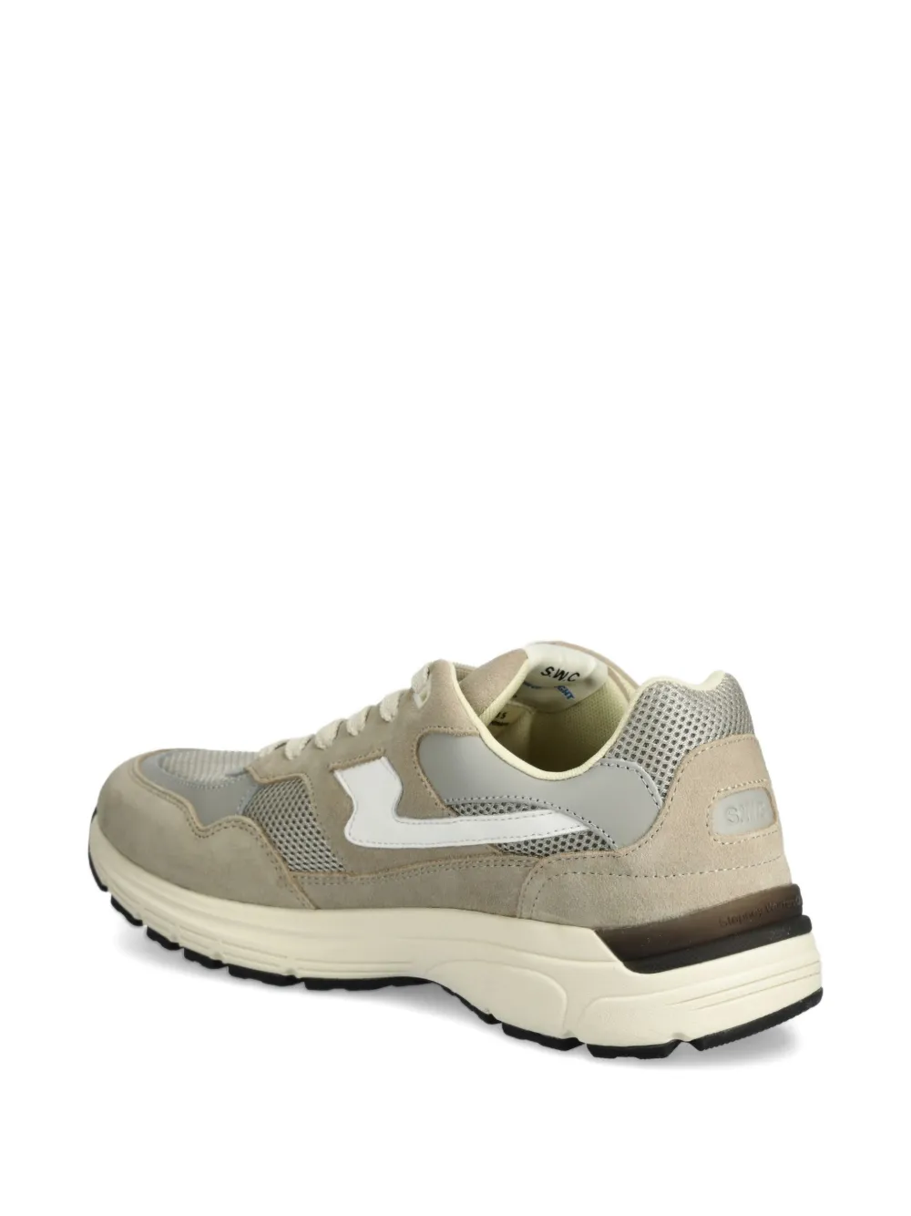 Stepney Workers Club Mesh-panel Running Sneakers In Gold