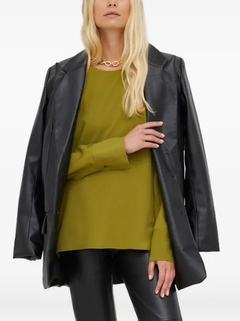 Tiger of Sweden long-sleeve round-neck blouse