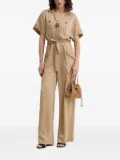 SIMONA CORSELLINI belted jumpsuit - Neutrals