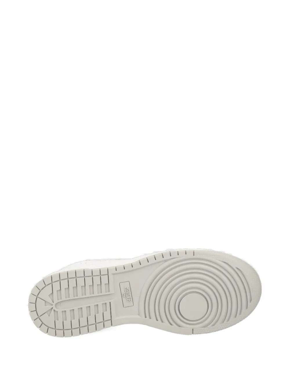 The Mercer Brand Perforated Lace-up Sneakers In White