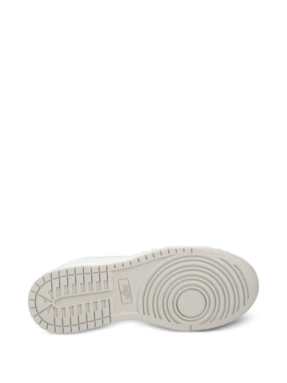 The Mercer Brand geperforeerde sneakers met veter Wit