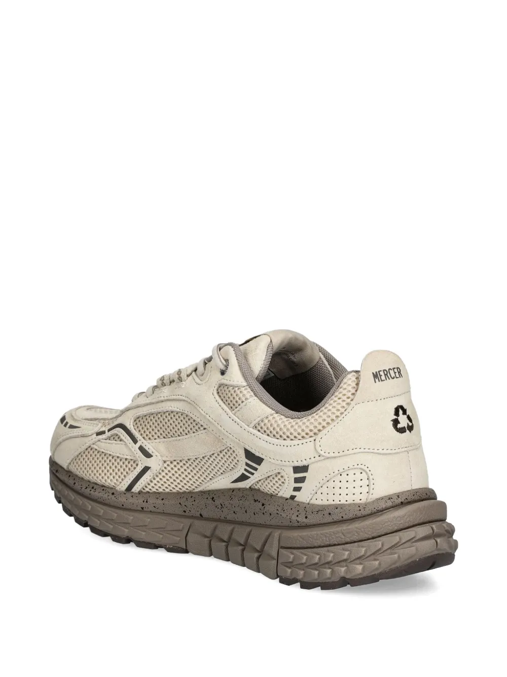 The Mercer Brand panelled-design sneakers Neutrals