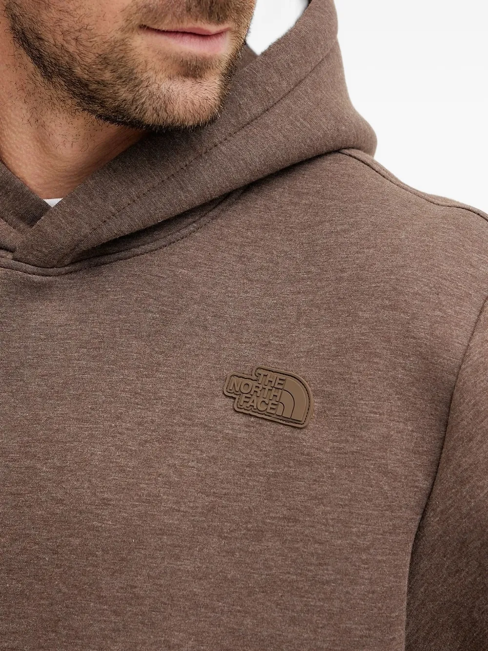 The North Face logo-patch hoodie Bruin