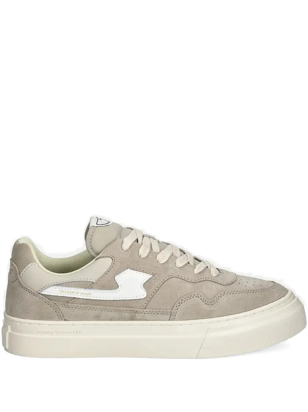 Stepney Workers Club Sneakers aus Wildleder | Grau | Image 1