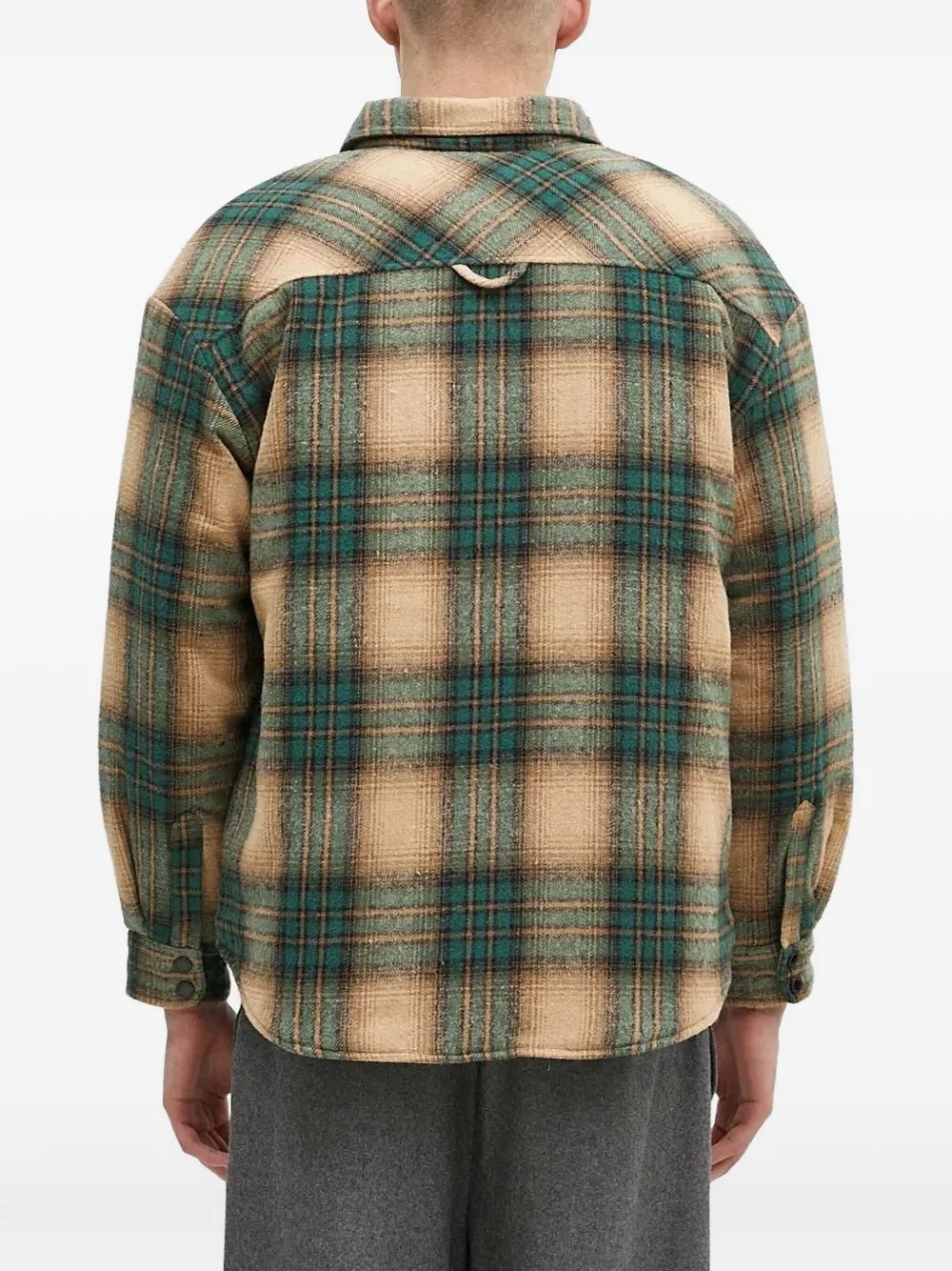 stan ray Geruit shirtjack Groen