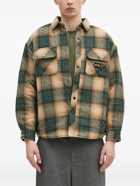 stan ray checked shirt jacket