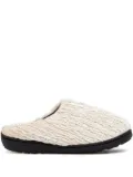 SUBU textured velvet mules - Neutrals