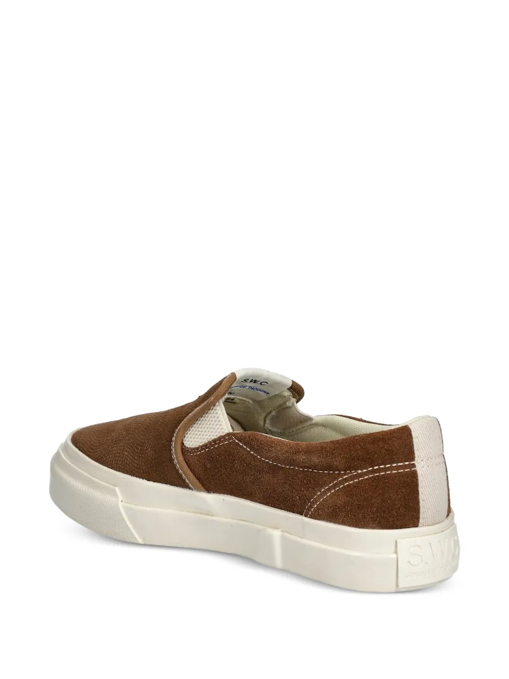 Stepney Workers Club Sneakers slip-on in pelle scamosciata | Sneakers | Image 2