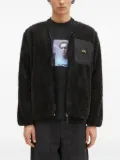 stan ray fleece panelled jacket - Black
