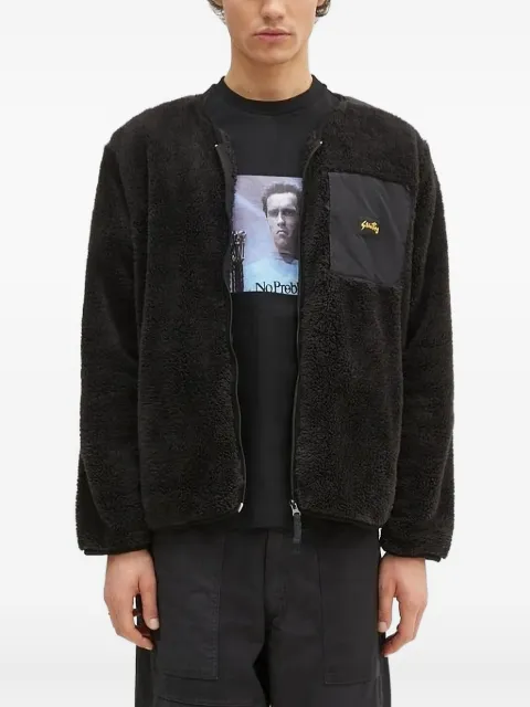 stan ray fleece panelled jacket