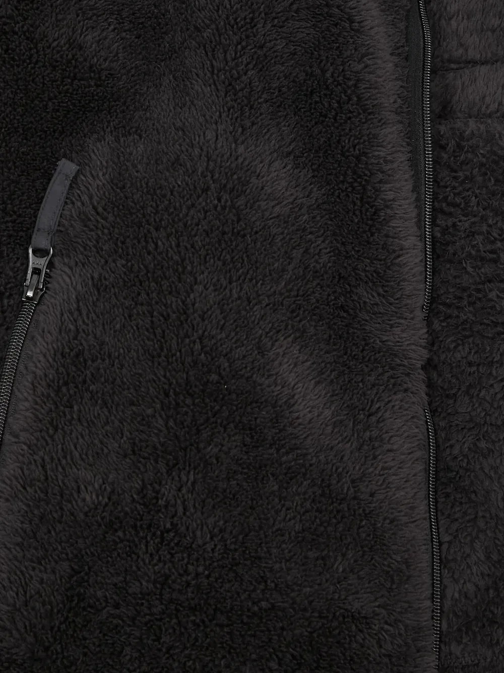 stan ray Fleece jack met vlakken Zwart