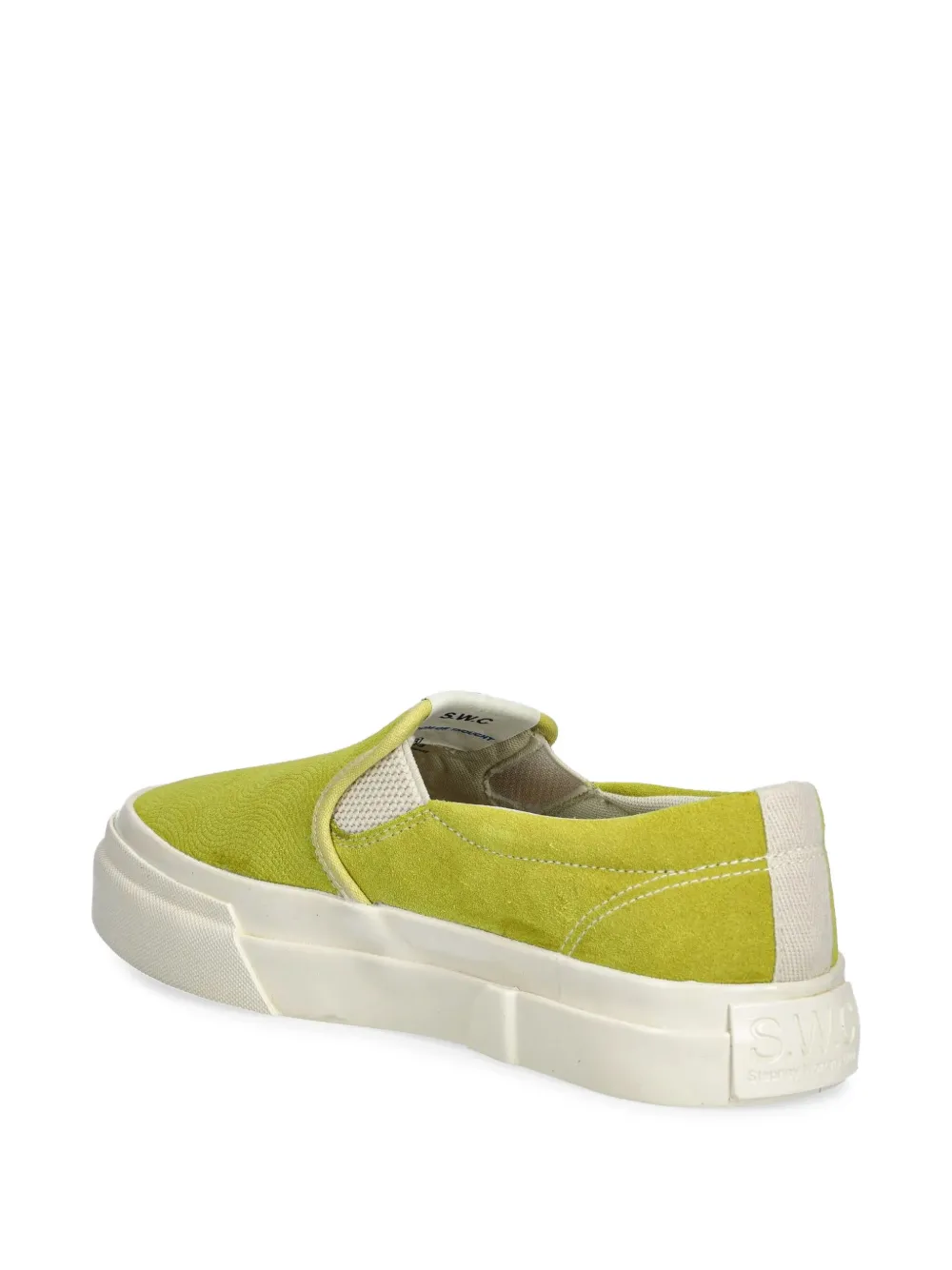 Stepney Workers Club logo-patch slip-on sneakers | Low-Tops | Image 2