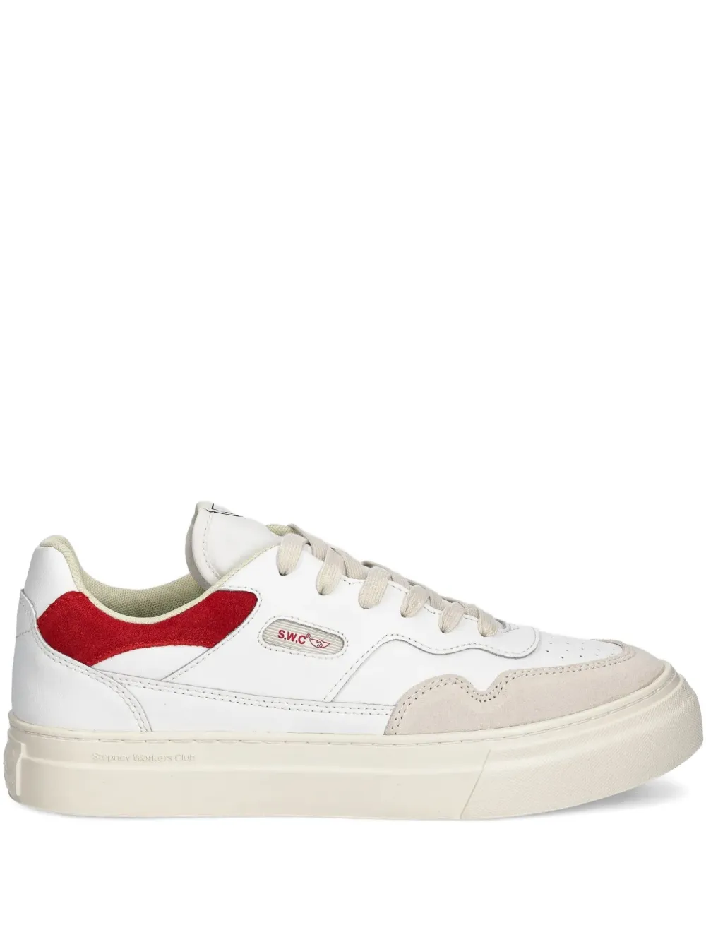 Stepney Workers Club color-blocked low-top sneakers - ホワイト Stepney Workers Club color-blocked low-top sneakers - ホワイト