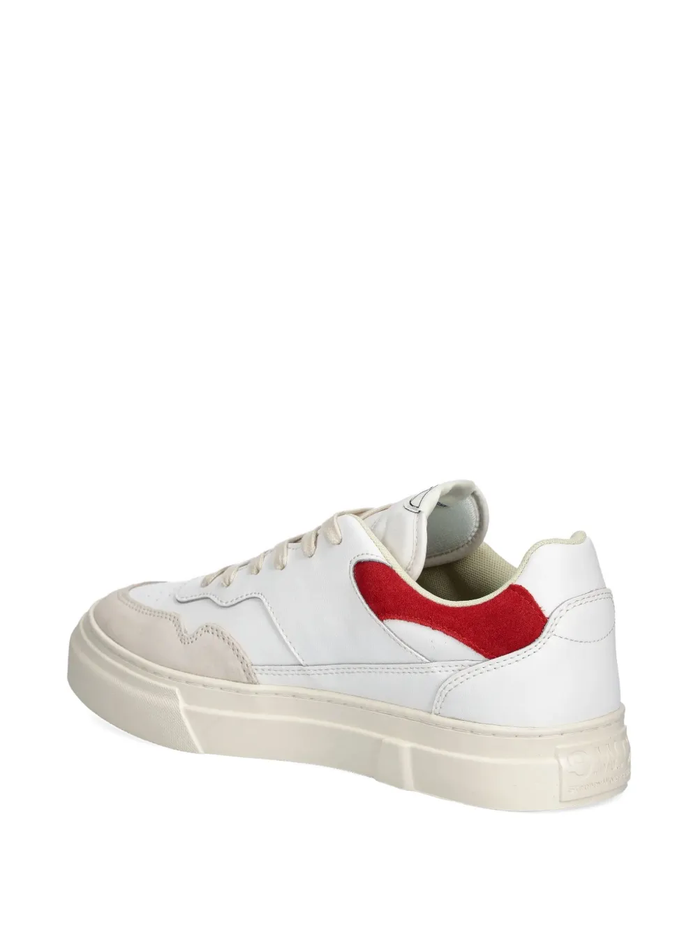 Stepney Workers Club Color-blocked Low-top Sneakers In White