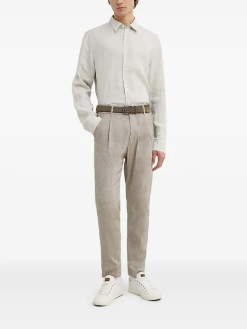 Tiger of Sweden long-sleeve linen shirt
