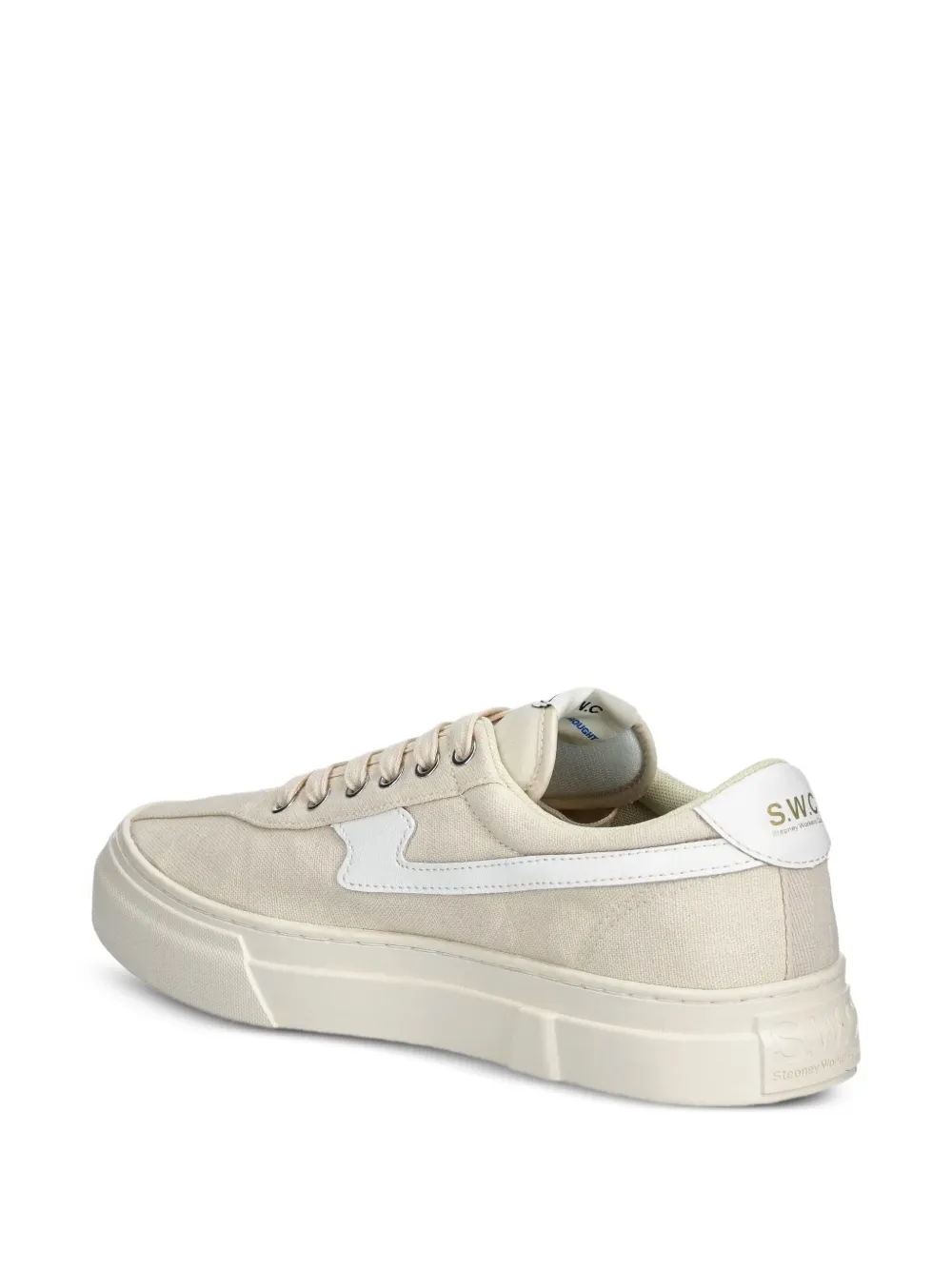 Stepney Workers Club Dellow S-Strike canvas trainers Neutrals
