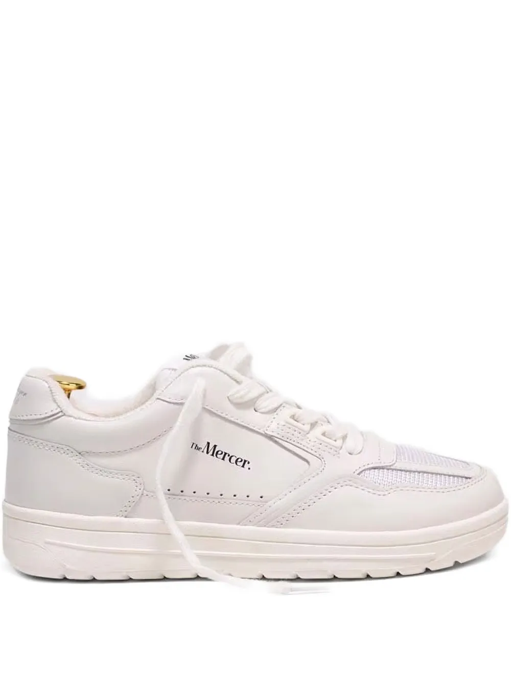 The Mercer Brand mesh-panel low-top sneakers | White | Image 1