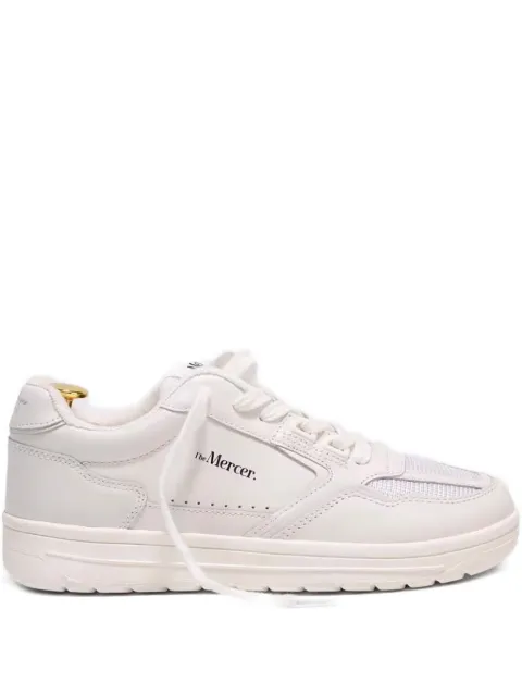 The Mercer Brand mesh-panel low-top sneakers