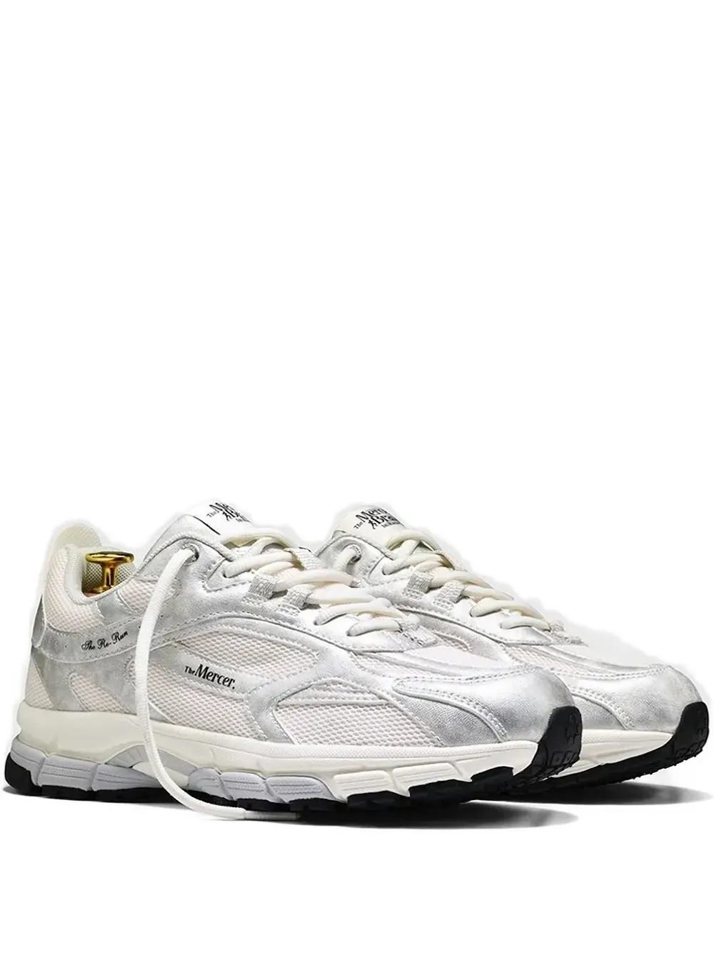 The Mercer Brand The Re-run Pineapple 2.0 Sneakers In White