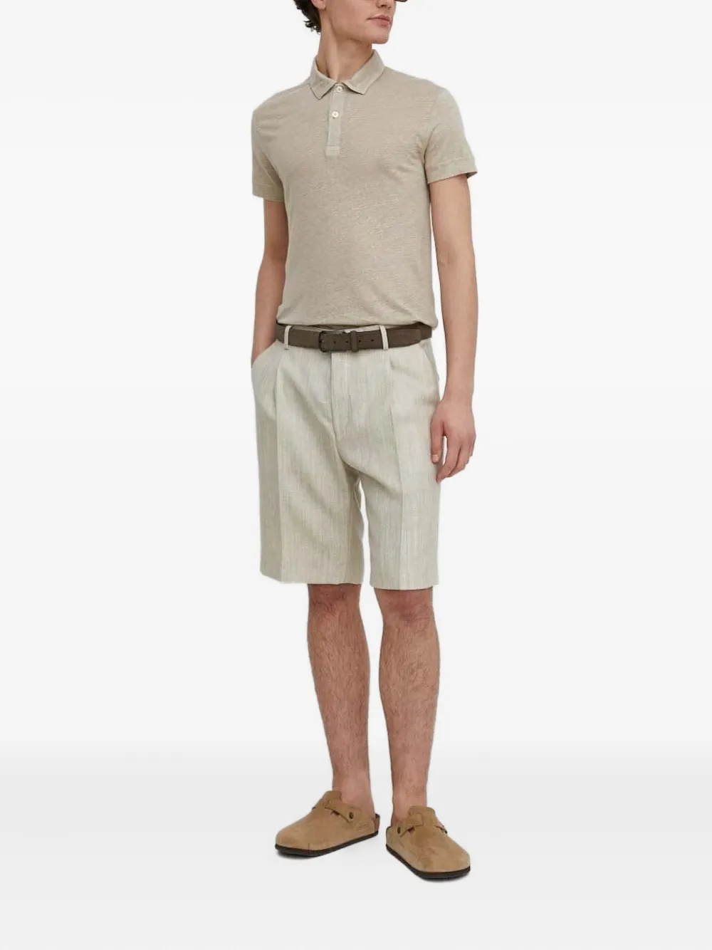 Tiger of Sweden pleated side-pocket shorts | Tailored Shorts | Image 2