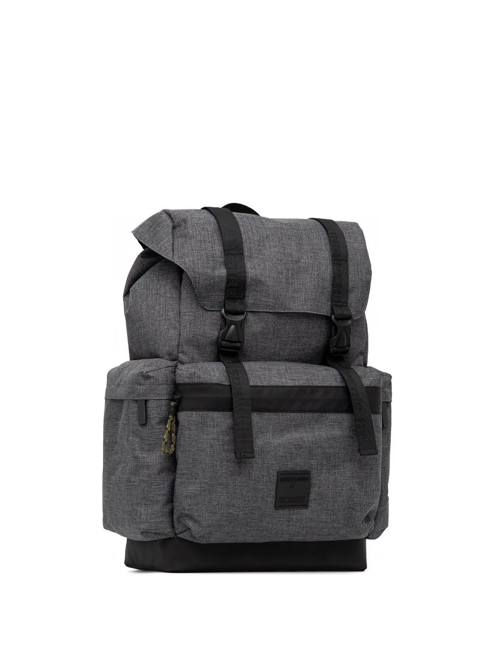 Strellson Roll-top Buckle Backpack In Gray