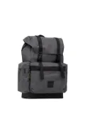 strellson roll-top buckle backpack - Grey