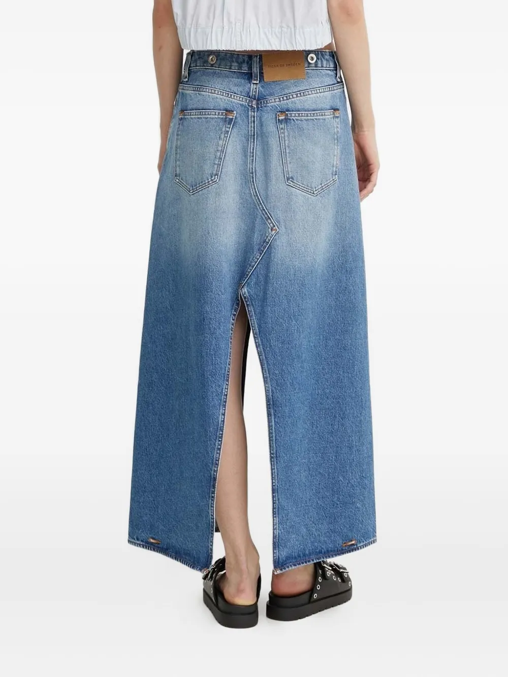 Tiger of Sweden Tillis denim split maxi skirt | High-Waisted Skirts | Image 2