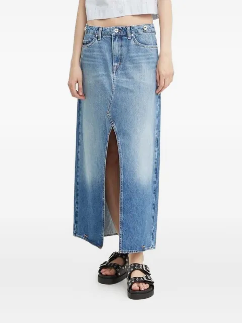 Tiger of Sweden Tillis denim split maxi skirt