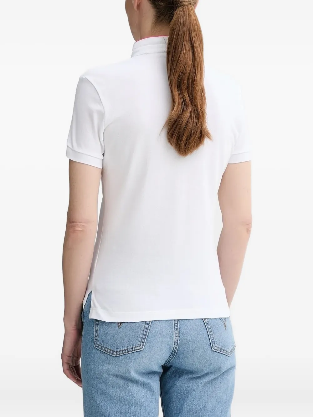 The Kooples Poloshirt met geborduurd logo - Wit