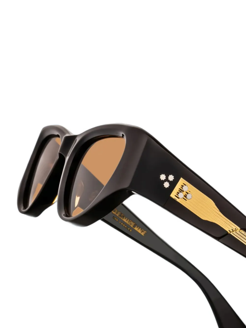 Jacques Marie Mage Seymour zonnebril met cat-eye montuur Bruin