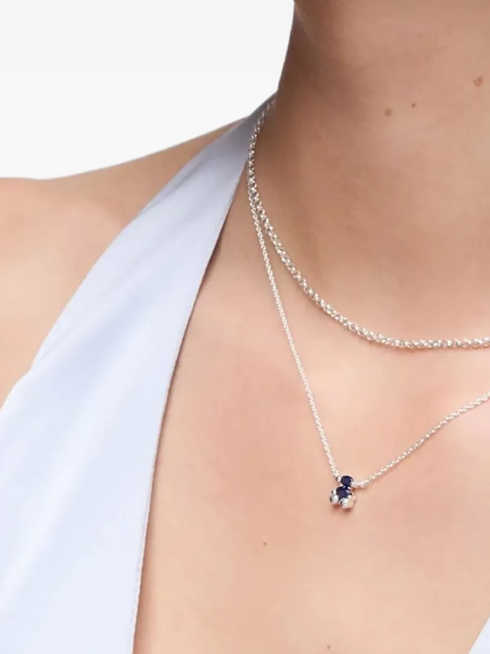 Tous Crystal-embellished Necklace In Metallic