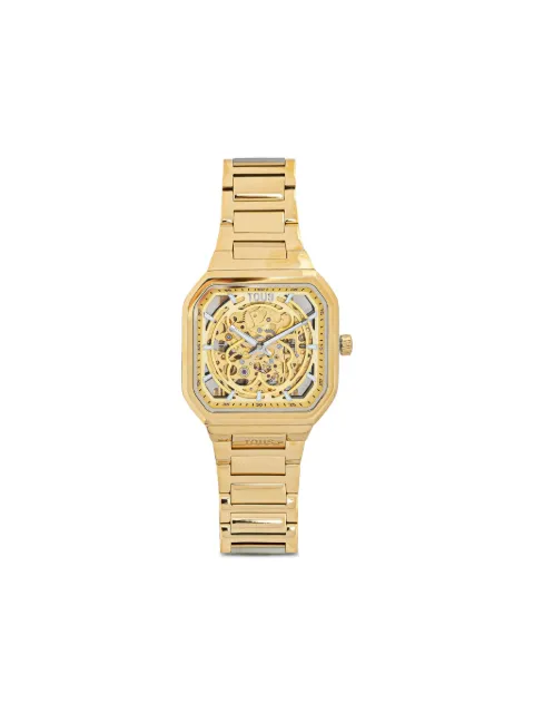 TOUS Gold Skeleton 36mm