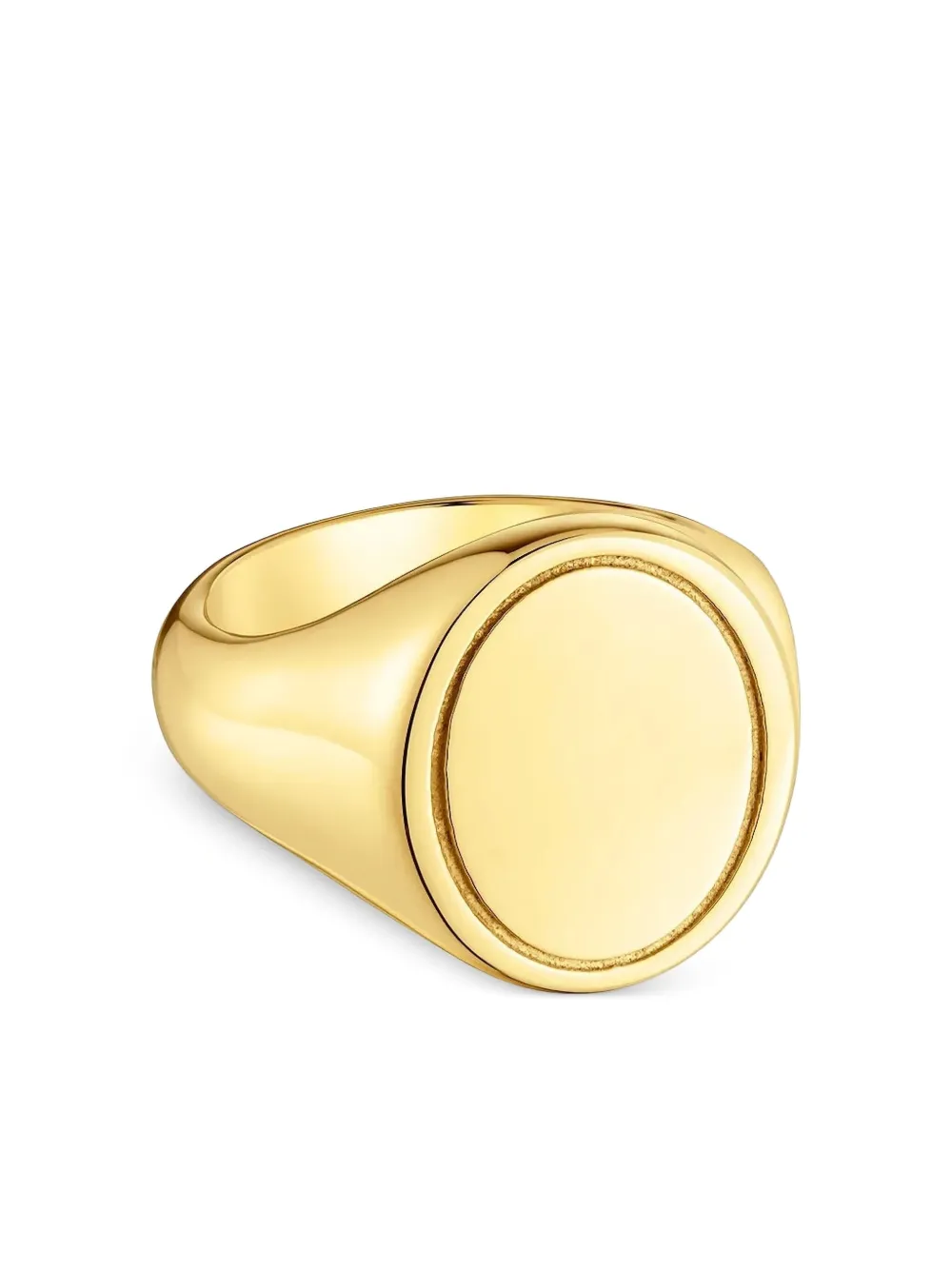 Tous Oval-shaped Signet Ring - Gold 
